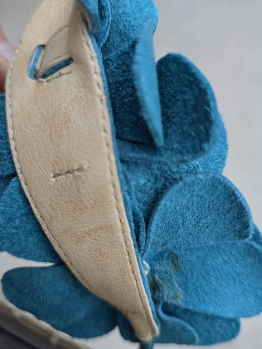 Garnet Hill Sandals Sz 7 Leather Thong Sandals Strappy Boho Vacation Resort - Picture 7 of 11